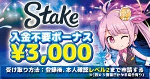 stake casino(ステイクカジノ)