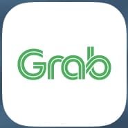 配車アプリのGrab